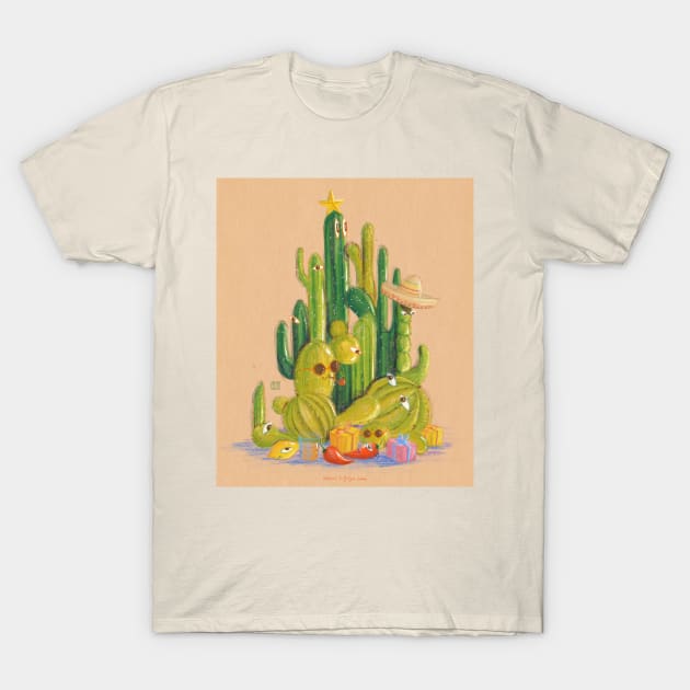 Mexican Xmas T-Shirt by No Idea Gallery